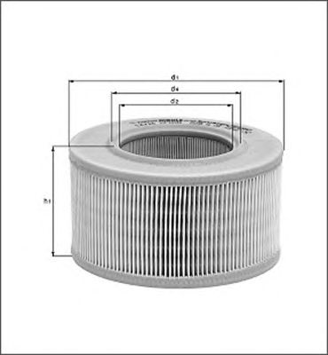 MAGNETI MARELLI 154077182810 -  Воздушный фильтр